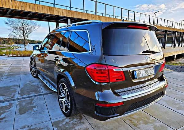 Mercedes-Benz GL cena 122000 przebieg: 343000, rok produkcji 2013 z Wąchock małe 781